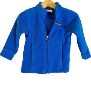 Columbia Baby Boys Fleece Blue Jacket Coat‎